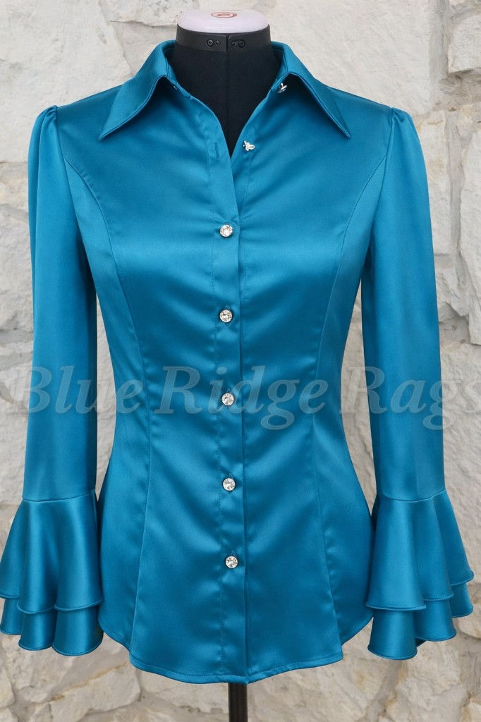 Thumbnail: Rodeo Princess Satin Shirt
