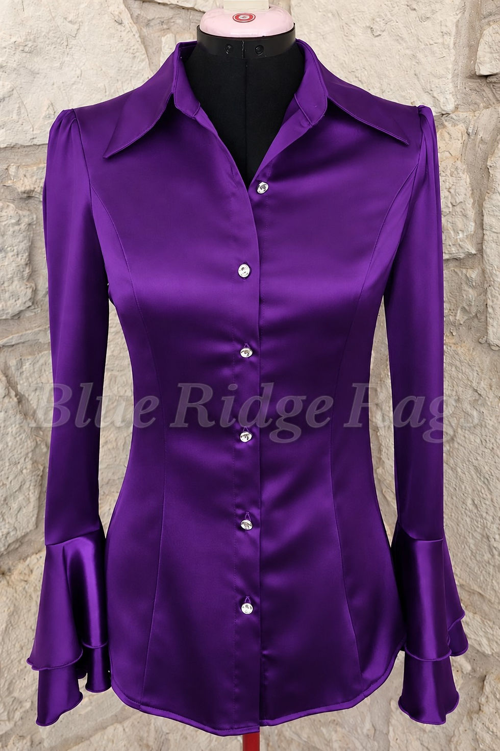Thumbnail: Rodeo Princess Satin Shirt