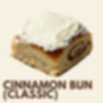 Cinnamon Bun with Cream Cheese Frosting