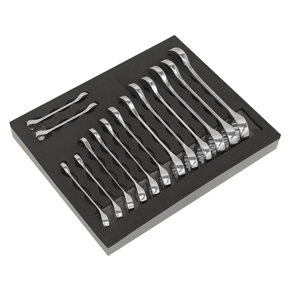 Siegen Stubby Combination Spanner Set 14pc S01232