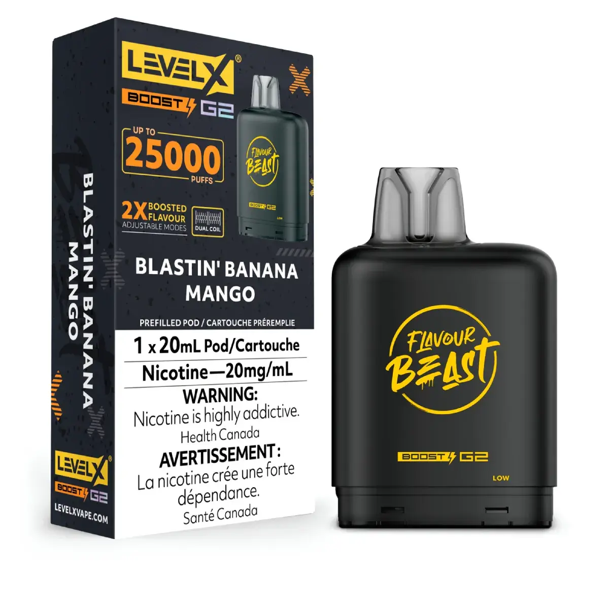Level X Boost Blastin' Banana Mango