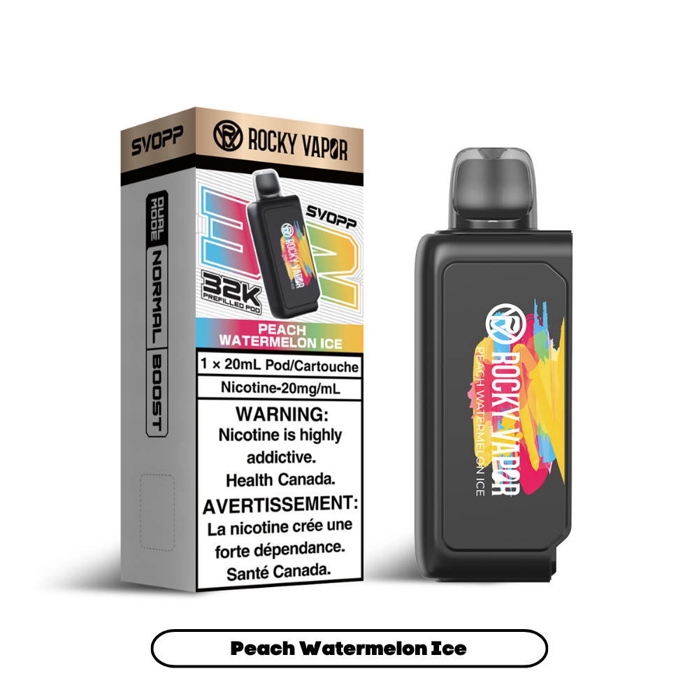 Rocky Vapor SVOPP 32K Peach Watermelon Ice