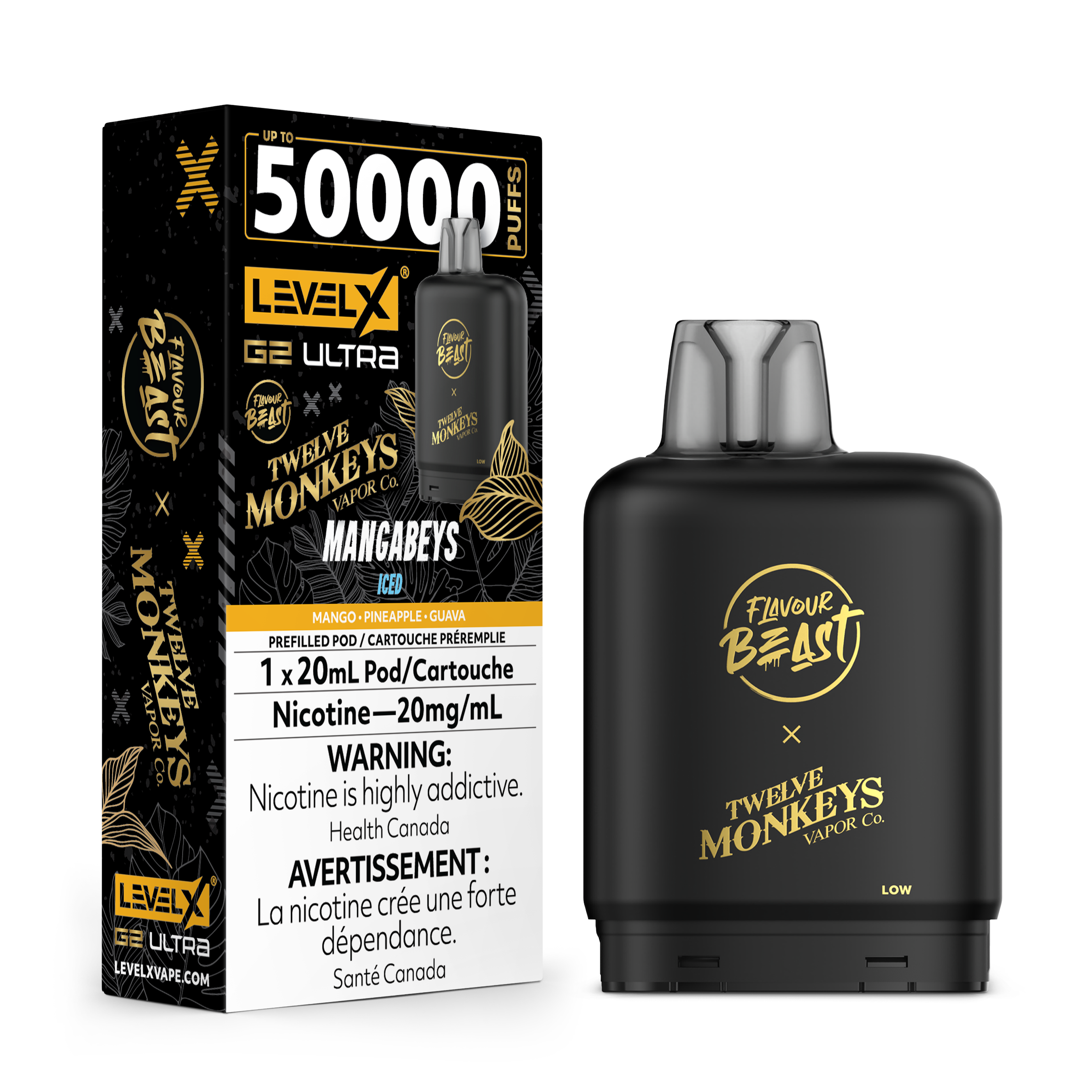 Level X Ultra Twelve Monkeys Mangabeys Iced