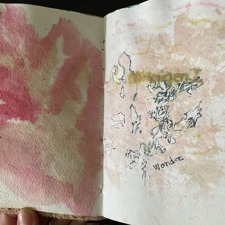 Welcoming Transition with Art Journaling