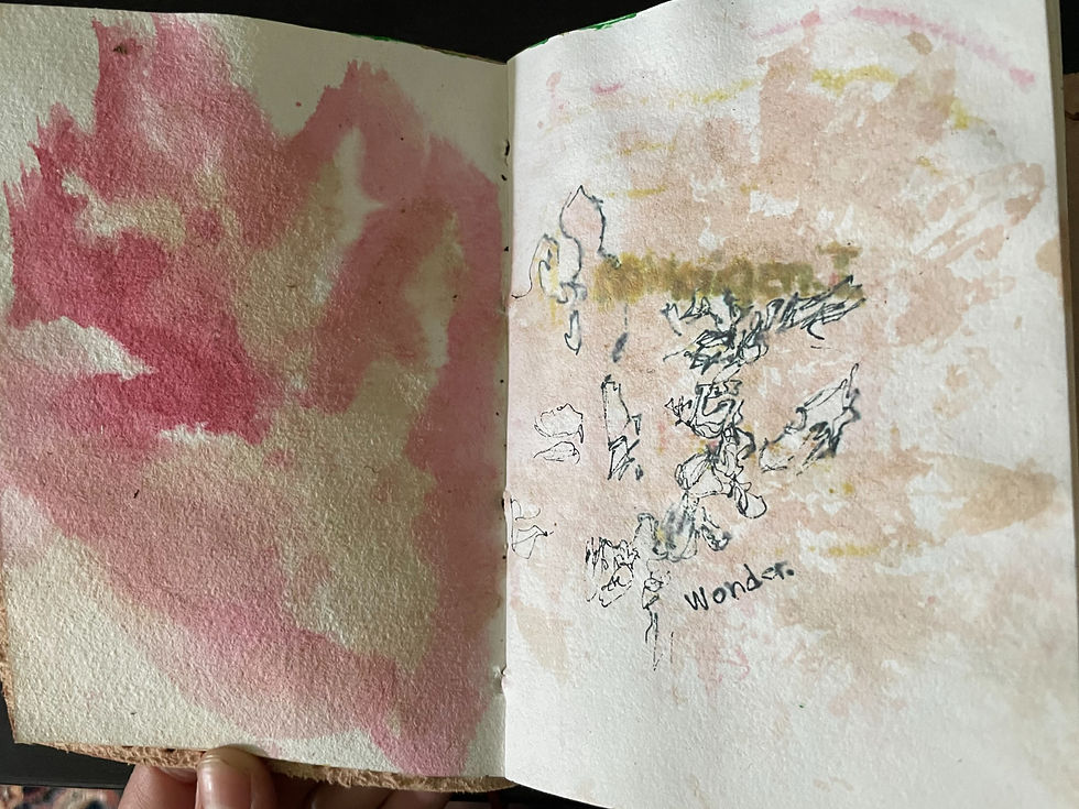 Welcoming Transition with Art Journaling