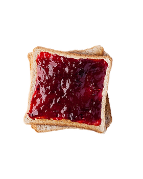 Toast s džemem