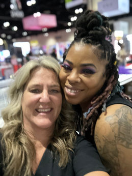 happy hour at nail techs event