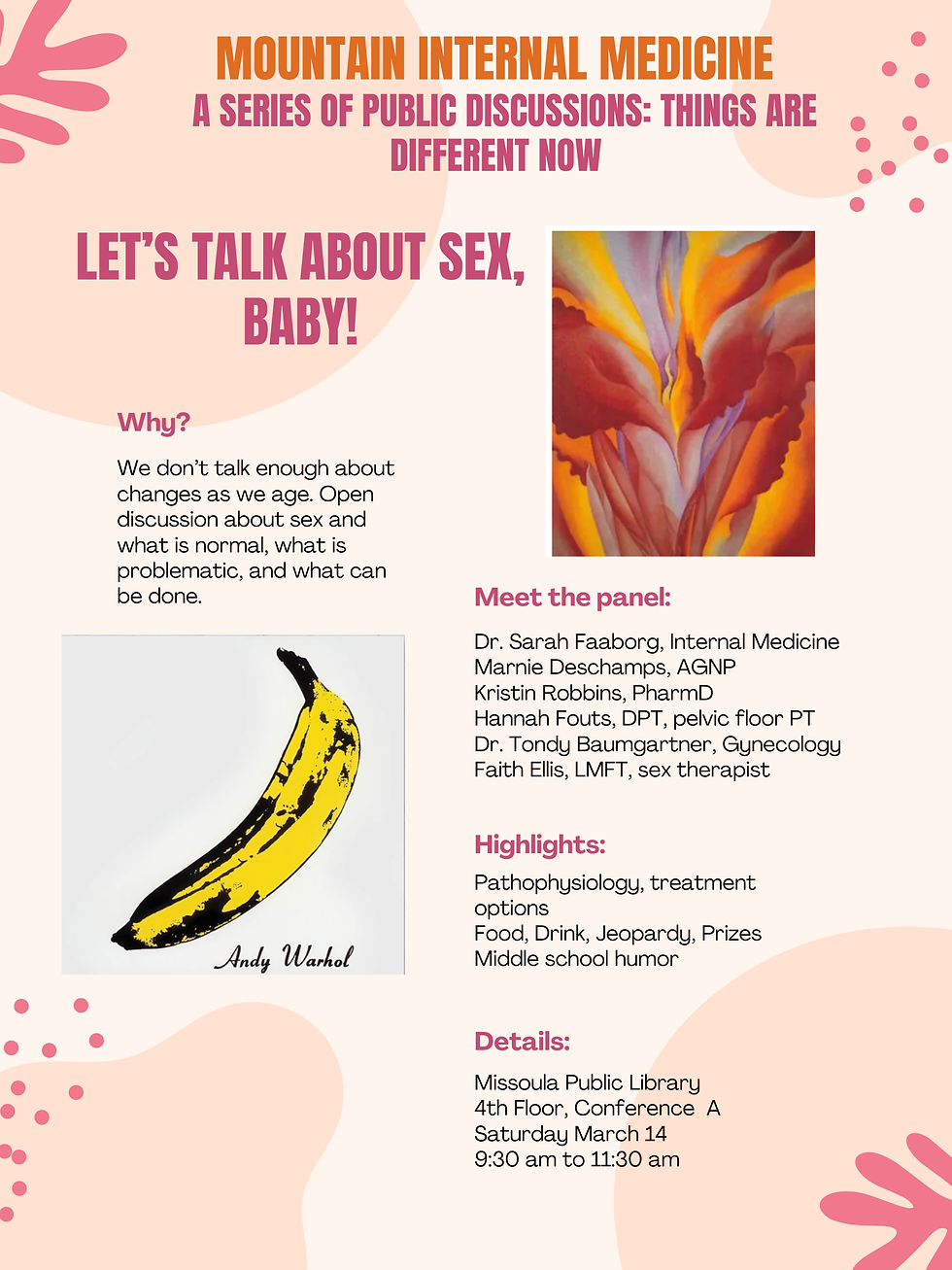 Let's talk about sex, baby!