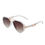Thumbnail: Unityth - Geometric Retro Round Vintage Fashion Aviator Sunglasses