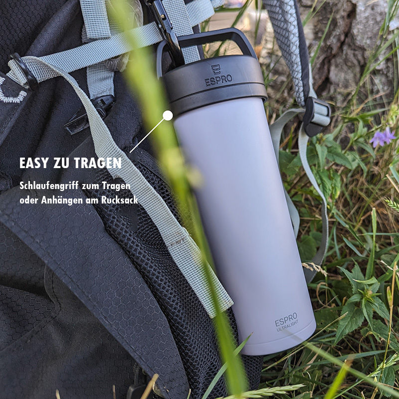Miniaturbild: ESPRO P0 Ultralight Travel French Press 470 ml Frost Wisteria
