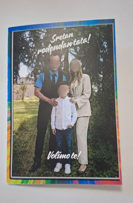 Čestitka tati za rođendan, personalizirana čestitka za rođendan, čestitka za rođendan, rođendanska čestitka, tatina čestitka, čestitka za tatu, čestitka za mamu, poklon za tatu, poklon za mamu