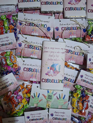 Čokolada za rođendan, Personalizirana čokolada, zahvalnica, zahvalnica za rođendan, dječji rođendan, poklon za rođendan, igraonica, igraonica castellino, djeca, birthday, sretan rođendan
