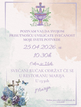 digitalne pozivnice, online pozivnice, animirane pozivnice, video pozivnice, digitalne čestitke, pozivnice za WhatsApp, personalizirane čestitke, pozivnice PDF, digitalna pozivnica za prvu pričest, digitalna pozivnica za krštenje, digitalna pozivnica za rođendan, digitalna pozivnica za vjenčanje, digitalna pozivnica za svetu potvrdu, digitalna pozivnica za krizmu, online pozivnica