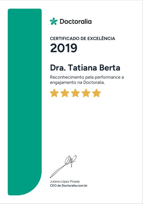 certificado excelência atendimento