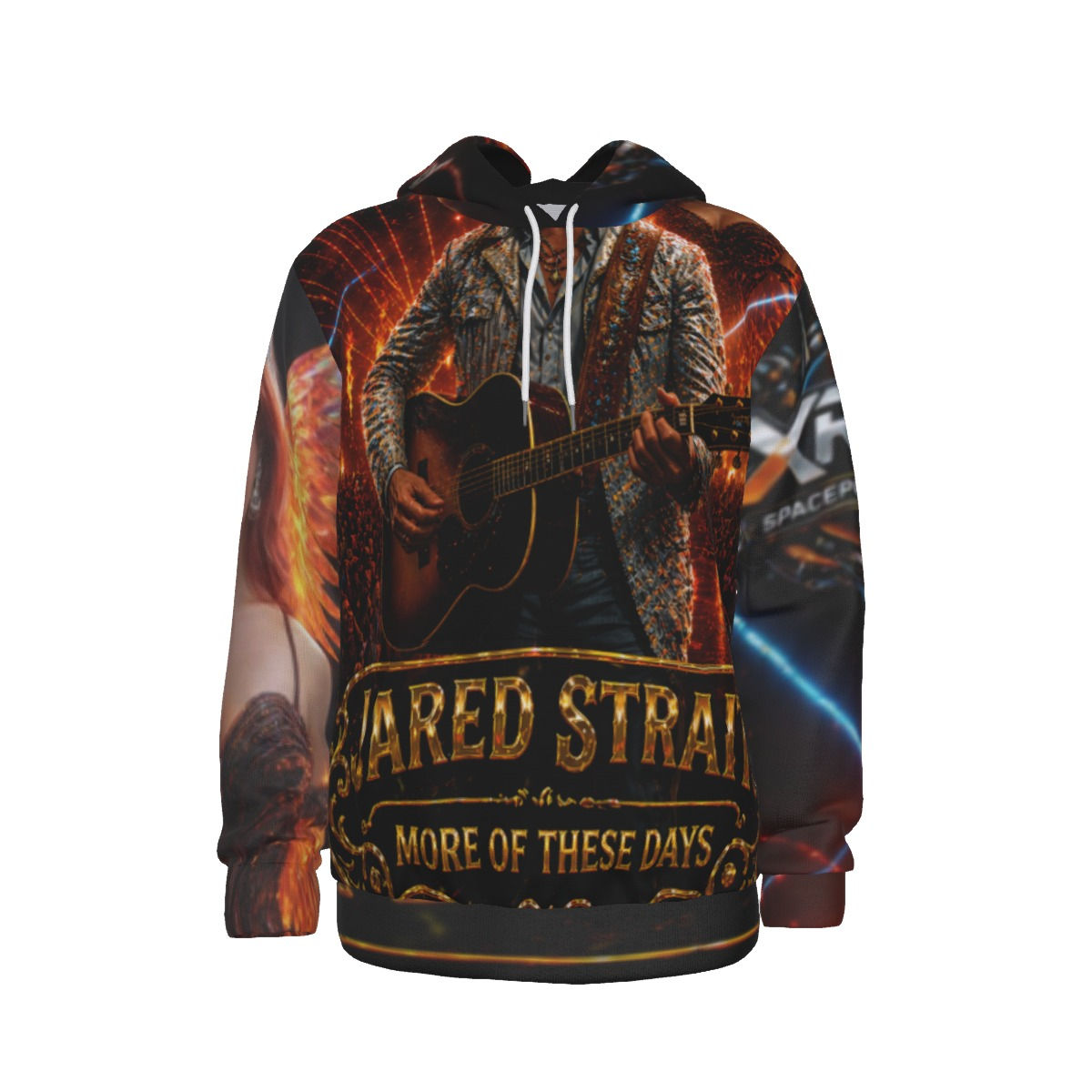 All-Over Print Men's Thicken Pullover Hoodie