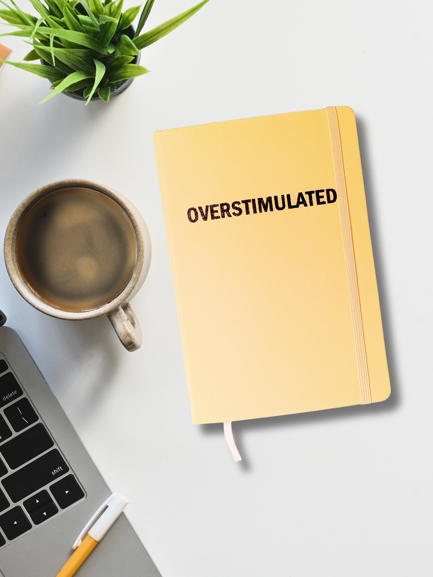 Overstimulated :: Hardcover Journal