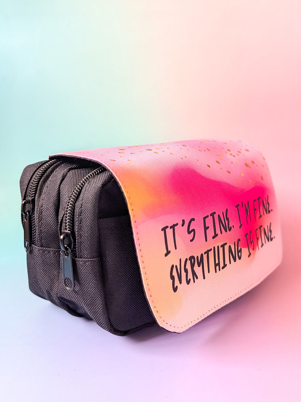 Thumbnail: It's Fine I'm Fine Everything is Fine Pocket Pouch