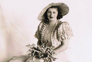 Historical photo of **Eva**, key figures in the founder's family lineage and entrepreneurial heritage