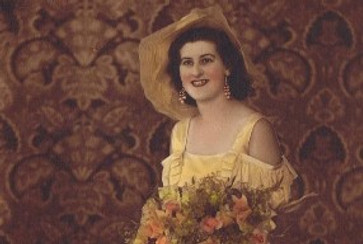 Gerta wearing a cohen collection dresspg