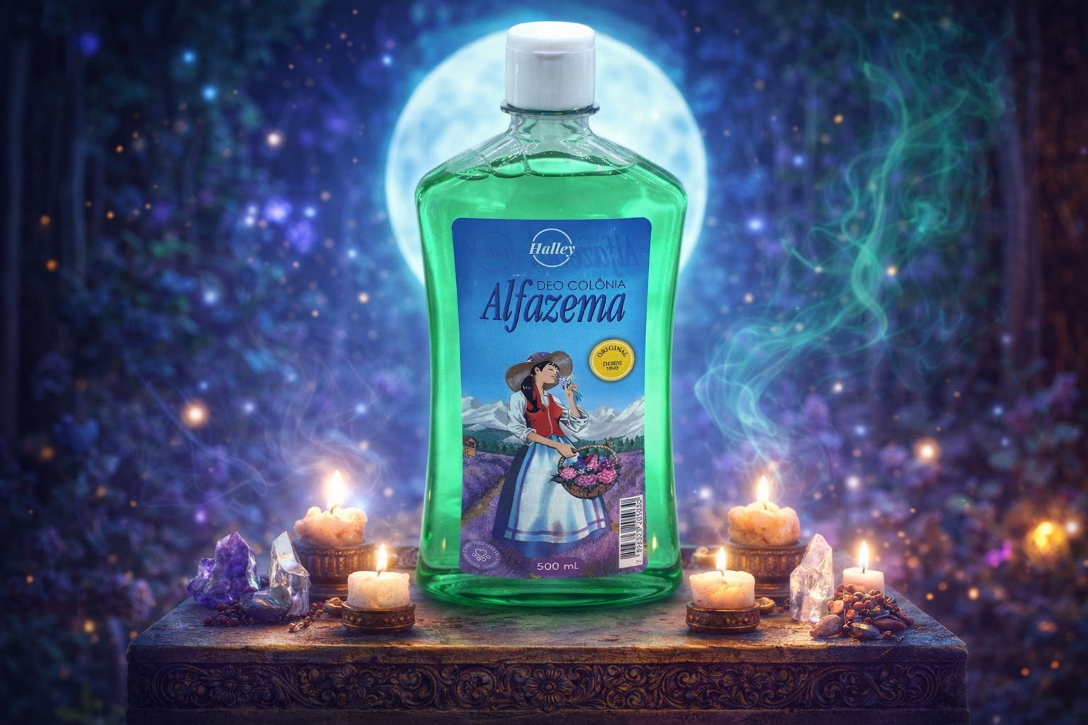 Colónia de Alfazema Halley 500ml