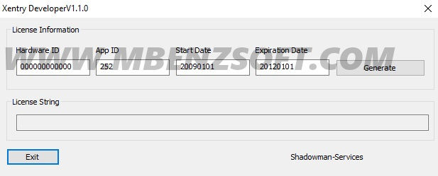 Xentry Developer Keygen V1.1.0