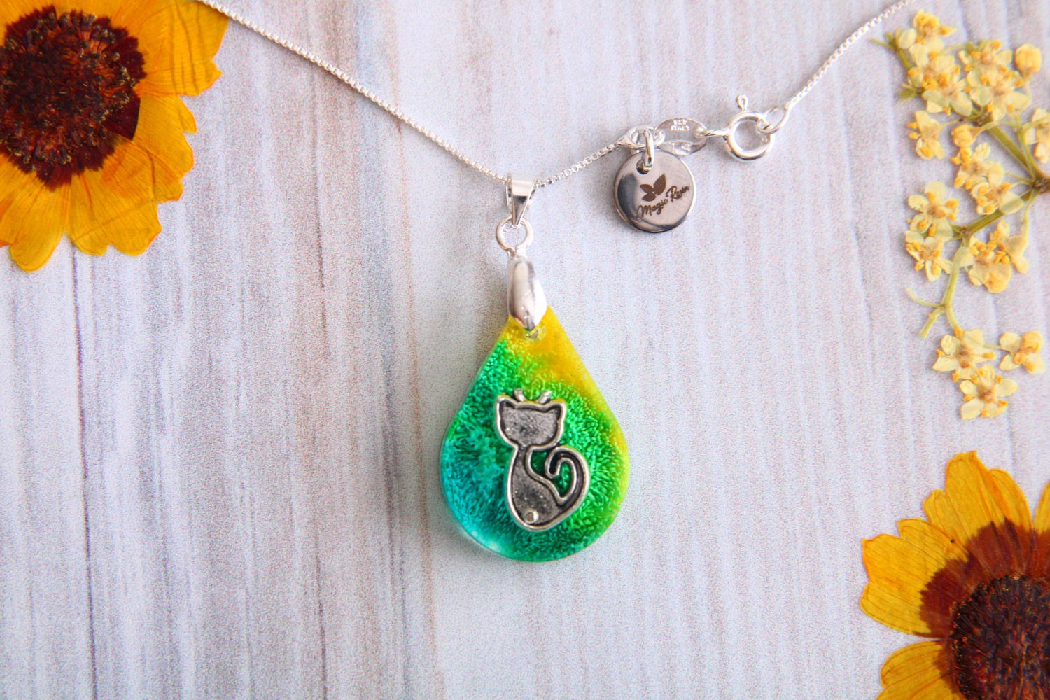 Colgante Primavera Gato