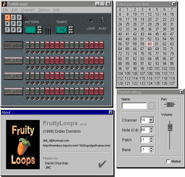 Fruity Loops 1998
