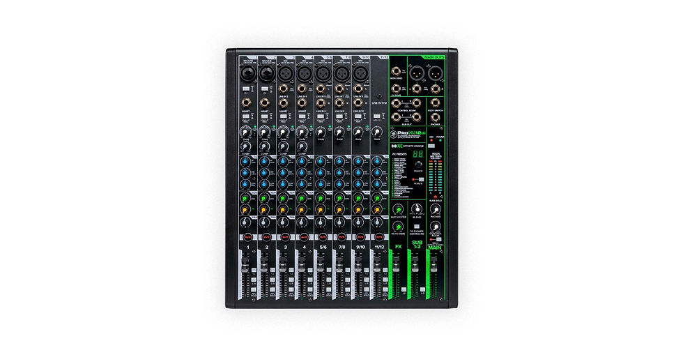 mackie profx analog mixer