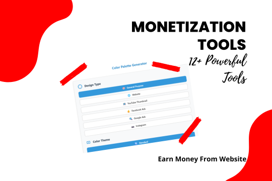 Website Monetization Tools banner