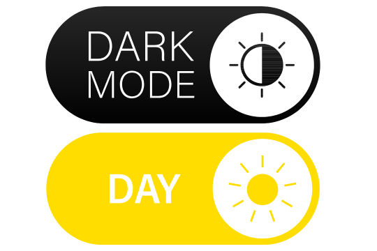 Dark and Light Mode banner