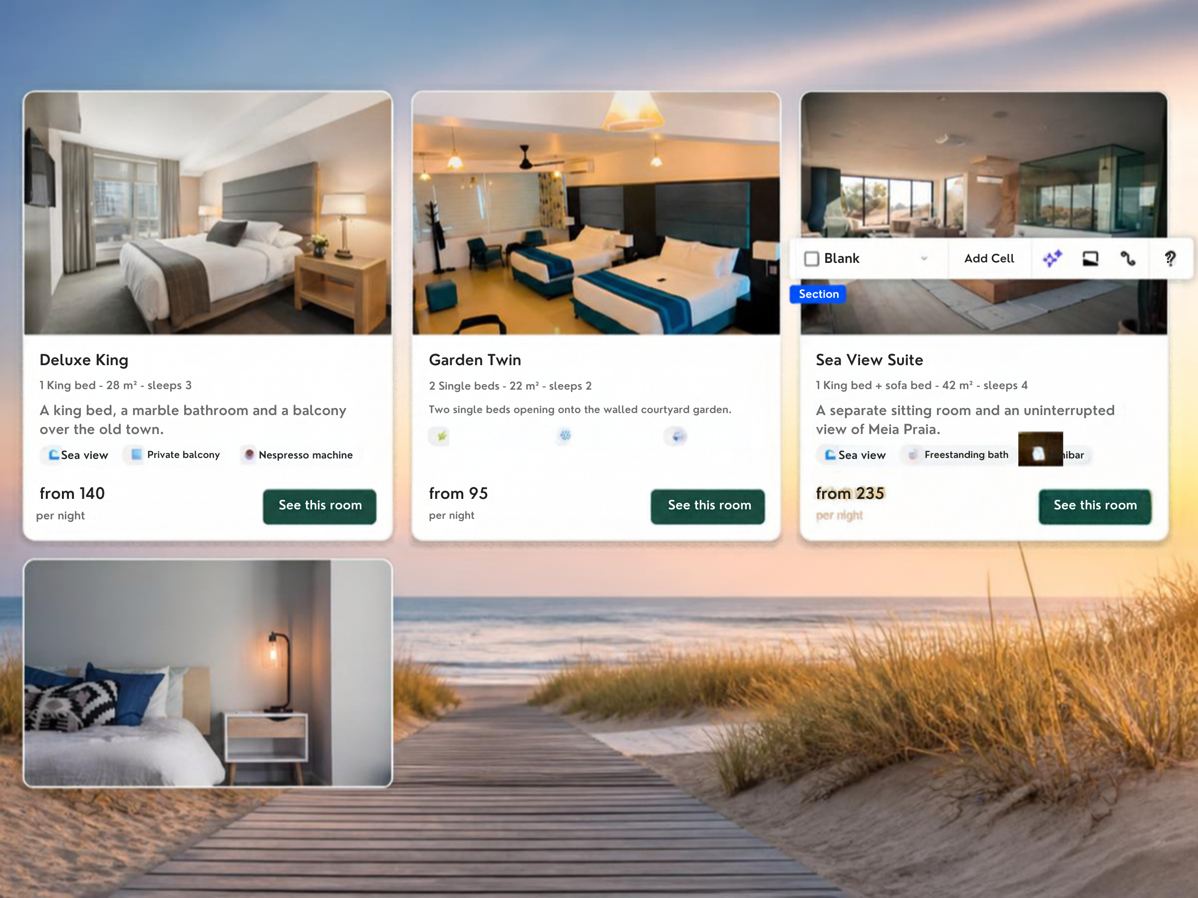 Advanced Hotel Booking screenshot 1