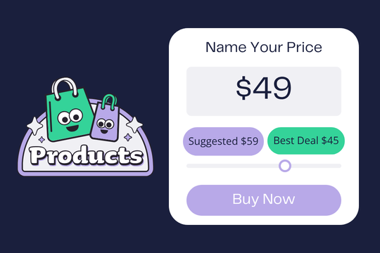 Name Your Price - Custom Price banner