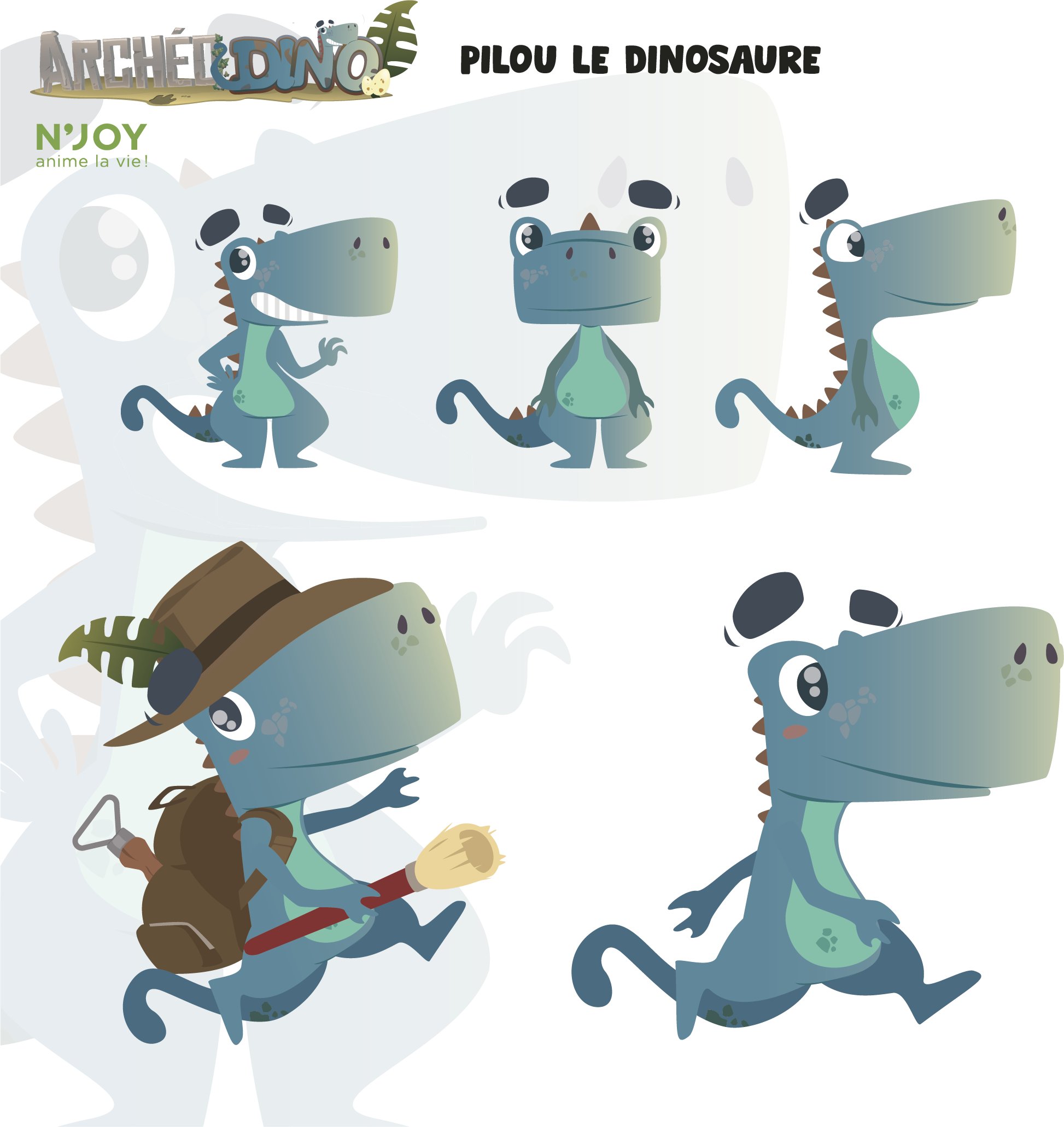 Pilou le dinosaure