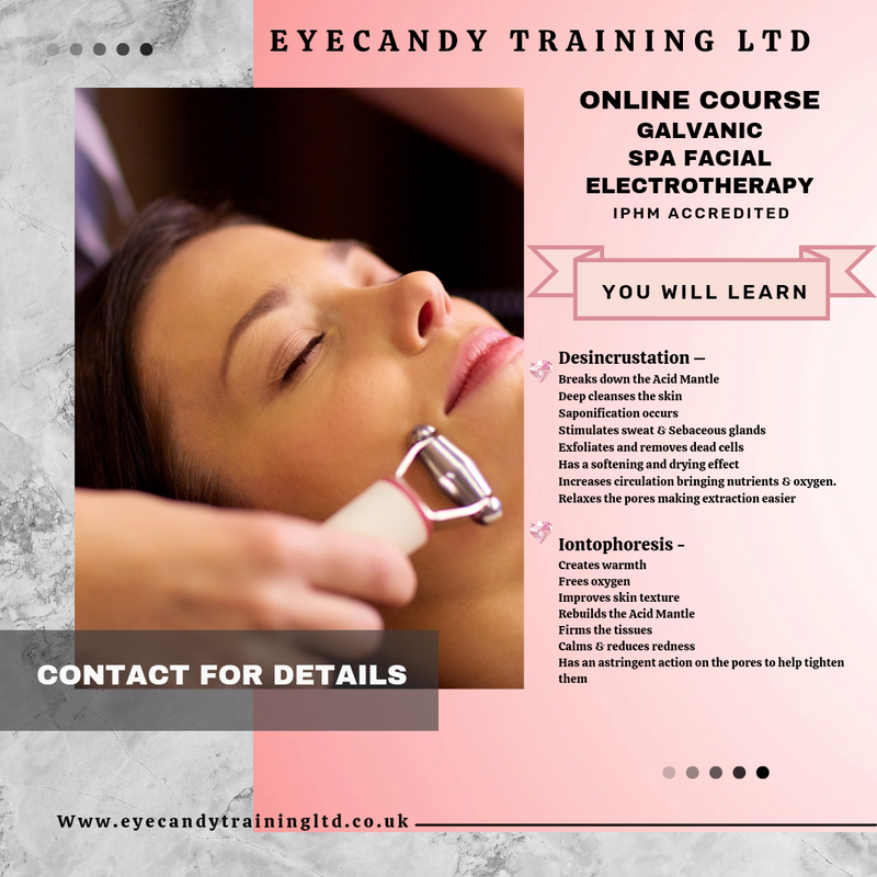 Galvanic Spa Facial Electrotherapy EyeCandy Training