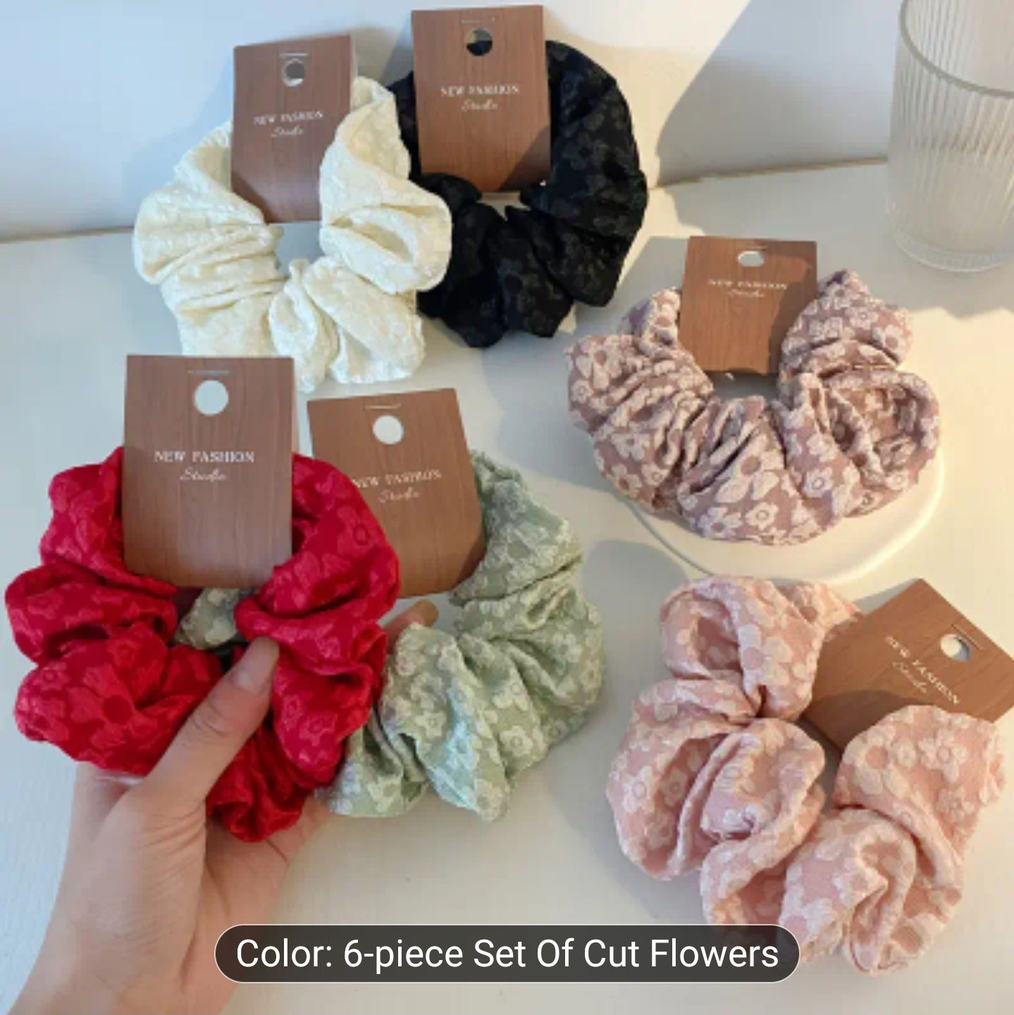 6 -Pack Scrunchie Set