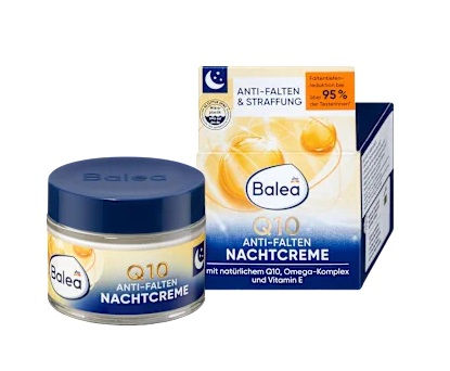 Balea Q10 Anti-Falten Nachtcreme Нічний крем із Q10 проти зморшок 50 мл
