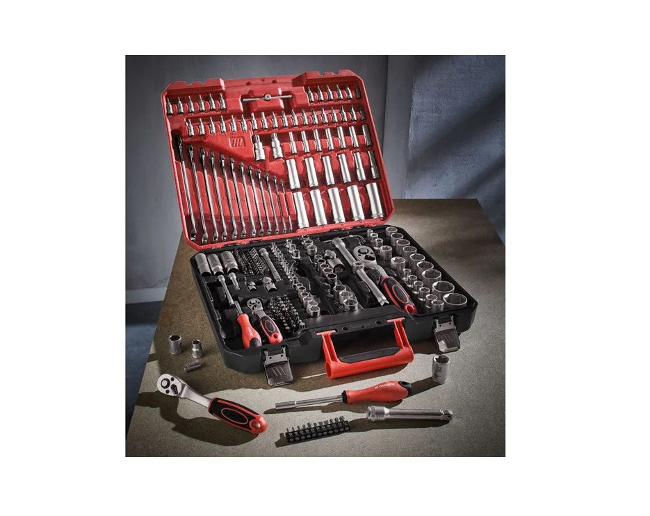 Прев'ю: PARKSIDE Набір торцевих ключів 216 шт.