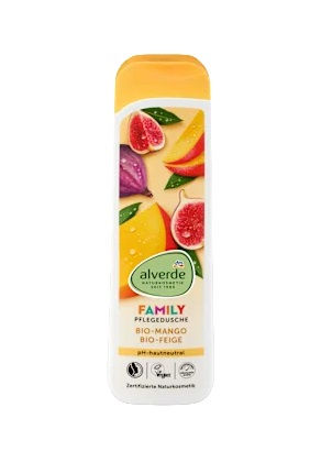 Alverde pflegedusche family органічний сімейний гель для душу