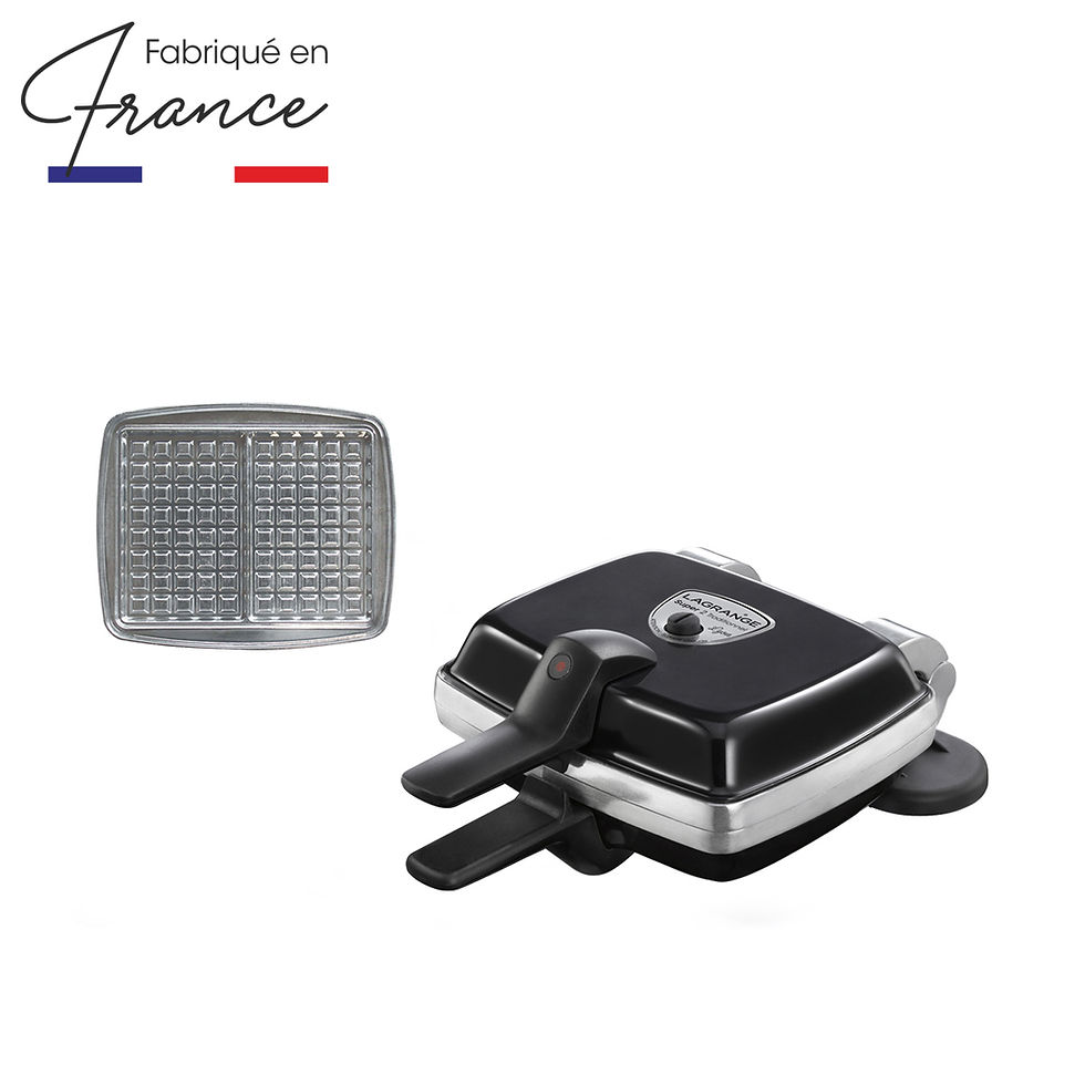 Super 2 Traditionnel Noir Gaufres