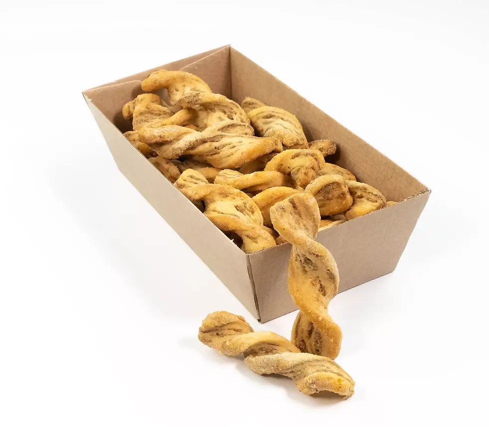 Torsades olives vertes et noires