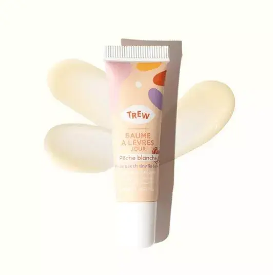 Baume à lèvres jour pêche blanche