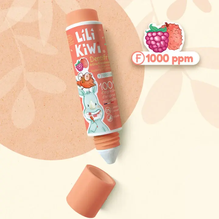 Vente unique : Dentifrice Framboise-Litchi