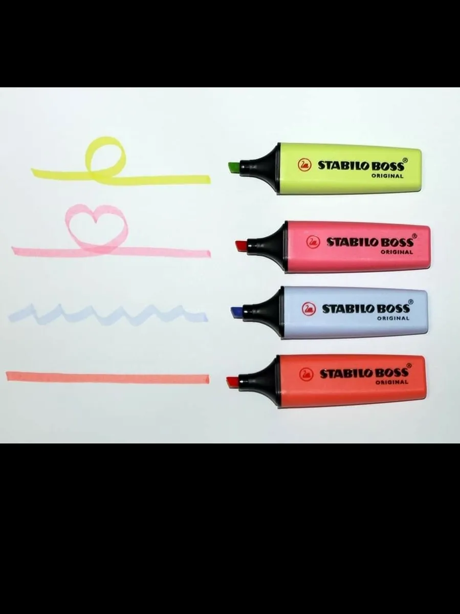 Miniatura: Stabilo Boss Pastel 4 Colores Nuevos