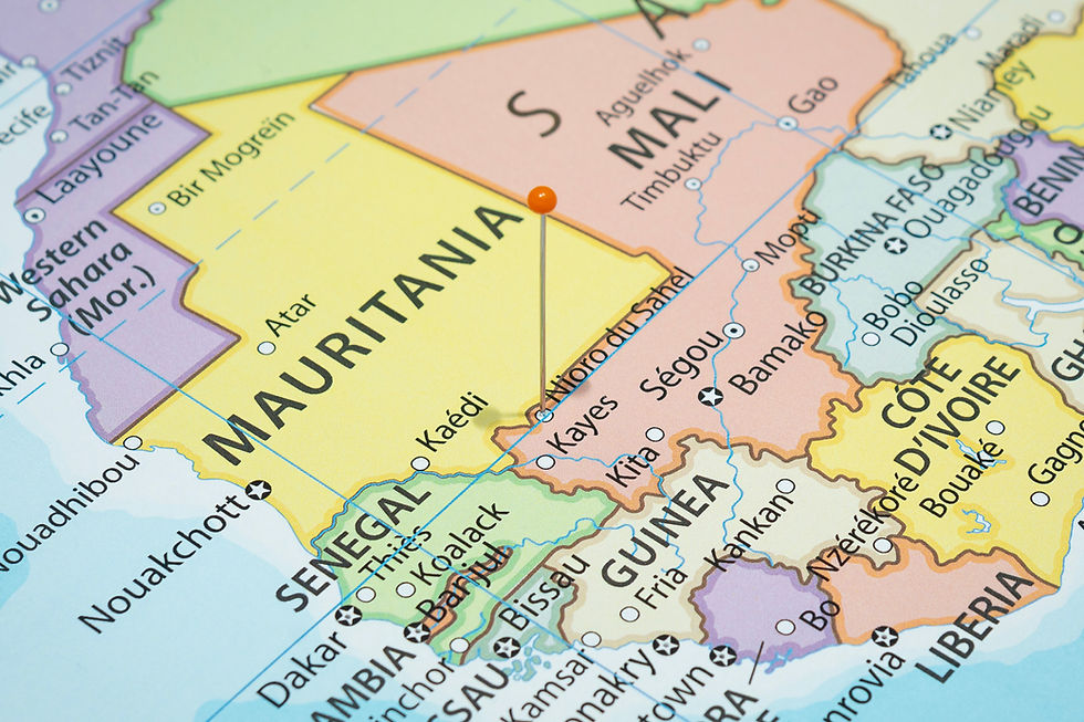 Mali auf der Landkarte © Juan Alejandro Bernal, shutterstock