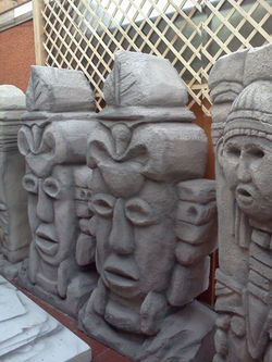 Escultura Estatuas Maya