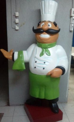 Escultura de Chef
