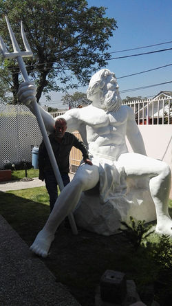 Escultura Poseidon