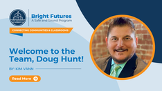 Welcome to the Team, Doug Hunt!  