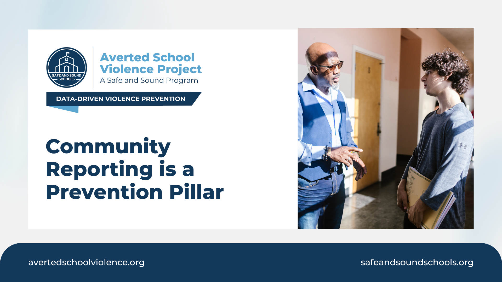 Community Reporting Community Reporting is a Prevention Pillar
