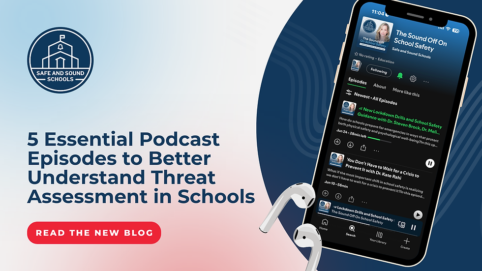 5 Essential Podcast Episodes to Better Understand Threat Assessment in Schools